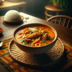 Nationalgericht Ghana: #Palm Nut Soup (Abenkwan)# (Rezept)
