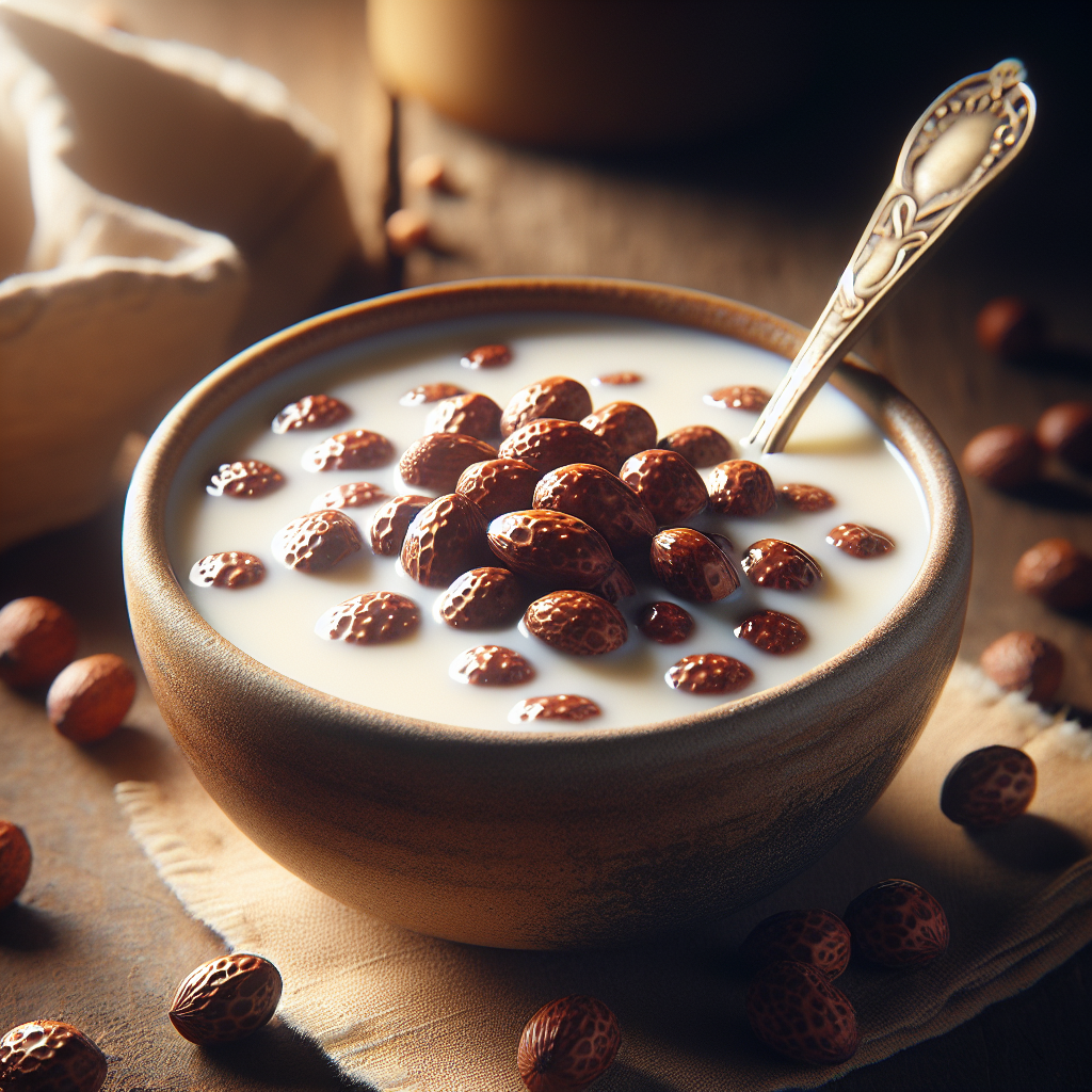 Nationalgericht Ghana: Tiger Nut Pudding (Atadwe Milk) (Rezept)
