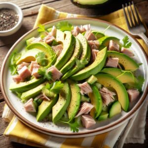 Nationalgericht Grenada: #Avocado and Saltfish Salad# (Rezept)