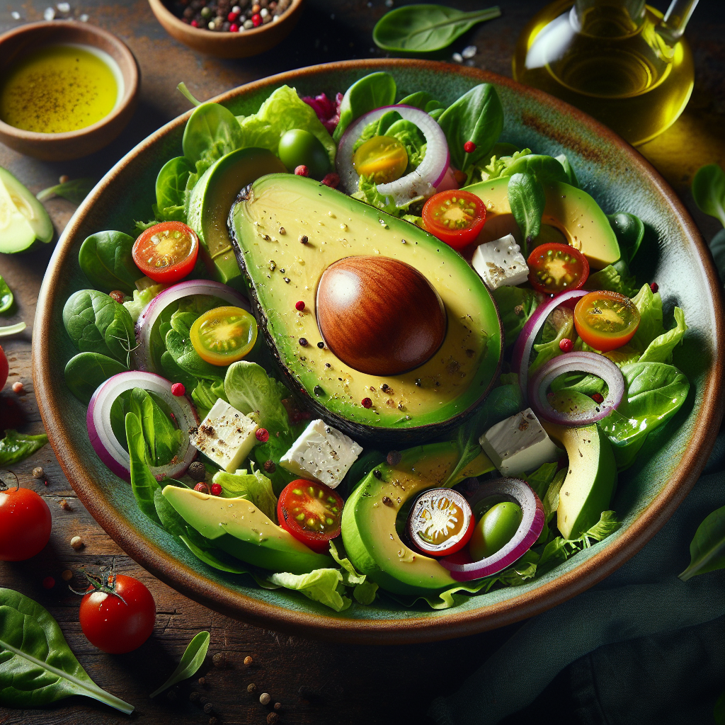 Nationalgericht Grenada: Avocado Salad (Rezept)