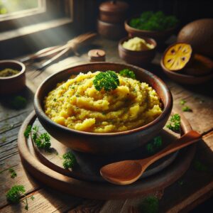 Nationalgericht Grenada: #Breadfruit Cou Cou# (Rezept)