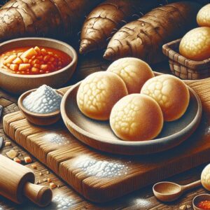 Nationalgericht Grenada: #Cassava Dumplings# (Rezept)