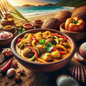 Nationalgericht Grenada: #Conch Curry# (Rezept)