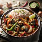 Nationalgericht Grenada: #Stewed Lambi# (Rezept)