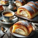 Nationalgericht Griechenland: #Bougatsa mit Vanillecreme# (Rezept)