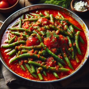 Nationalgericht Griechenland: #Fasolakia Lathera# (Rezept)