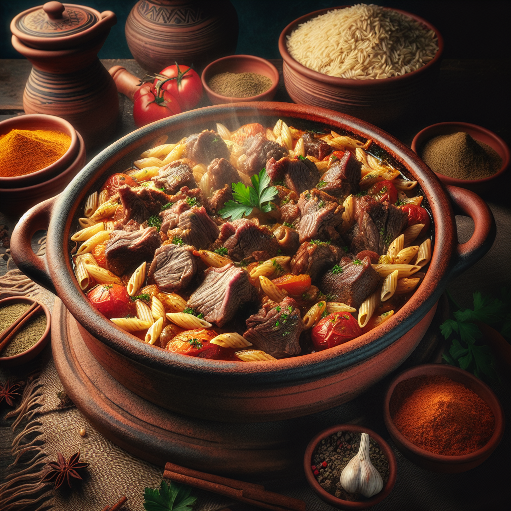 Nationalgericht Griechenland: Giouvetsi (Rezept)