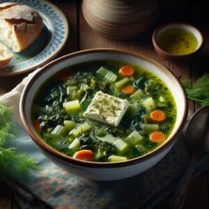 Nationalgericht Griechenland: #Hortosoupa# (Rezept)