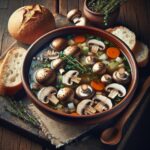 Nationalgericht Griechenland: #Manitarosoupa# (Rezept)