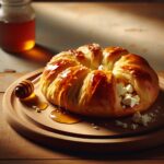 Nationalgericht Griechenland: #Tyropita mit Honig# (Rezept)