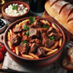 Nationalgericht Griechenland: #Youvetsi mit Rindfleisch# (Rezept)