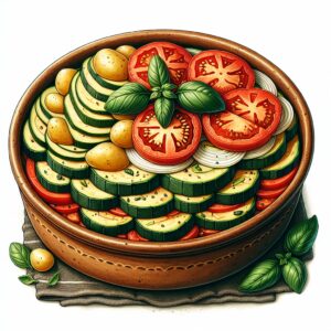 Nationalgericht Griechenland: #Zucchini Briam# (Rezept)