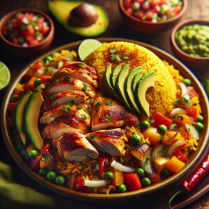 Nationalgericht Guatemala: #Arroz con Pollo Chapín# (Rezept)