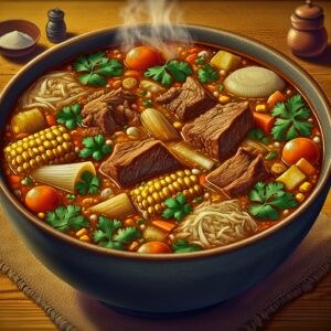 Nationalgericht Guatemala: #Caldo de Res# (Rezept)