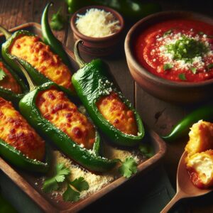 Nationalgericht Guatemala: #Chiles Envuelto en Huevo# (Rezept)