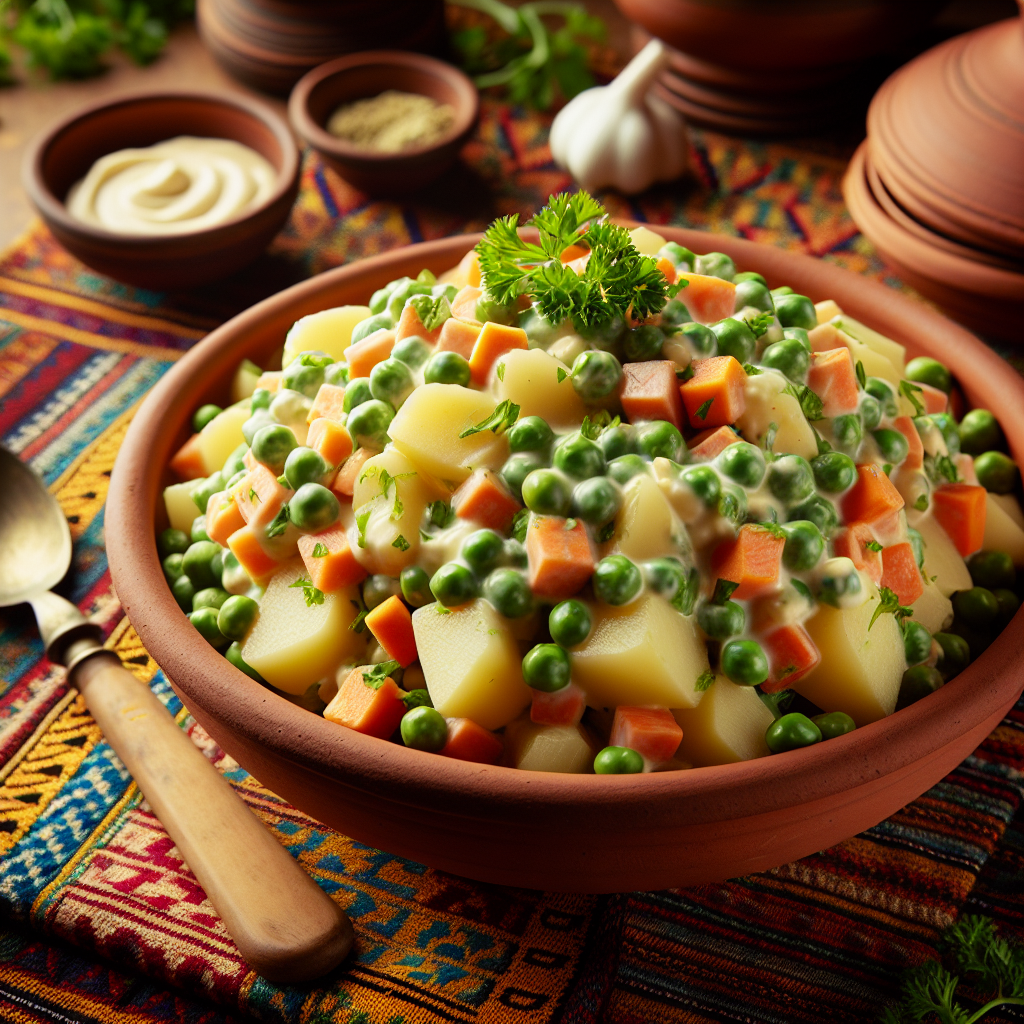 Nationalgericht Guatemala: Ensalada Rusa Chapina (Rezept)