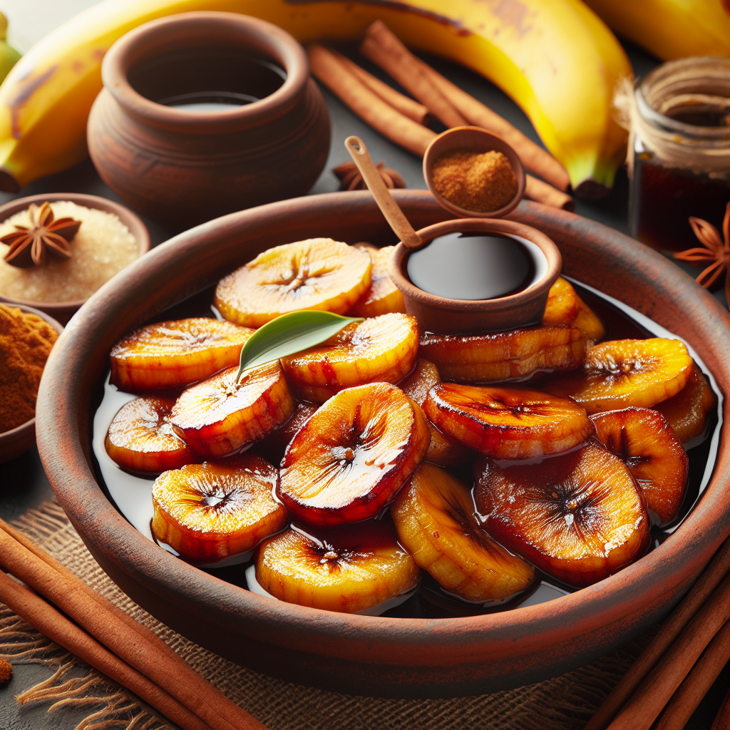 Nationalgericht Guatemala: Maduros en Gloria (Rezept)
