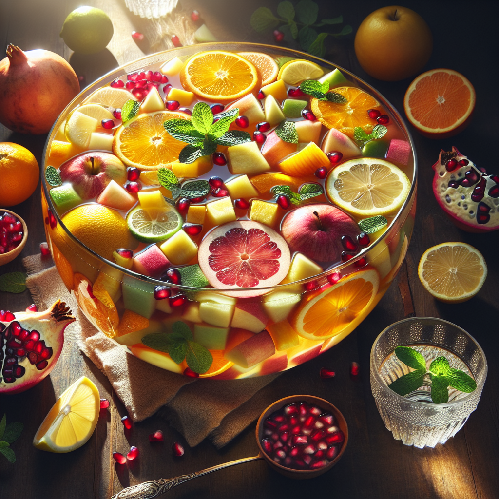 Nationalgericht Guatemala: Ponche de Frutas (Rezept)