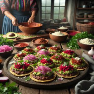 Nationalgericht Guatemala: #Tostadas Chapinas# (Rezept)