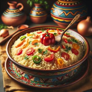Nationalgericht Guinea: #Couscous de Fonio# (Rezept)