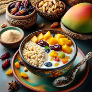 Nationalgericht Guinea: #Dégué au Mil# (Rezept)