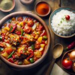 Nationalgericht Guinea: #Kédjénou de Poulet# (Rezept)