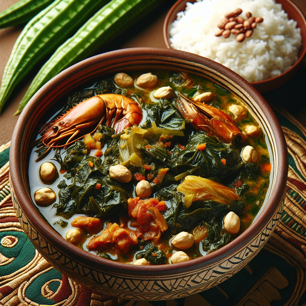 Nationalgericht Guinea: N’dolé (Rezept)