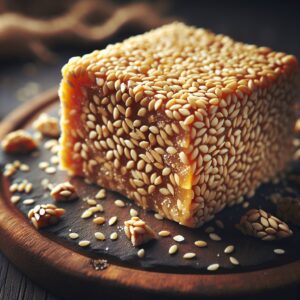 Nationalgericht Guinea: #Nougat de Sésame# (Rezept)