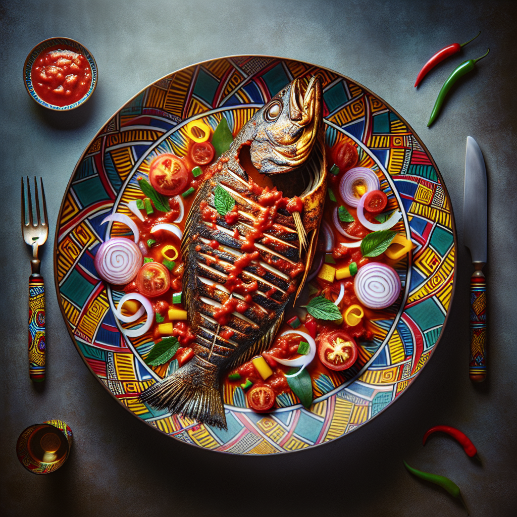 Nationalgericht Guinea: Poisson Braisé à la Guinéenne (Rezept)