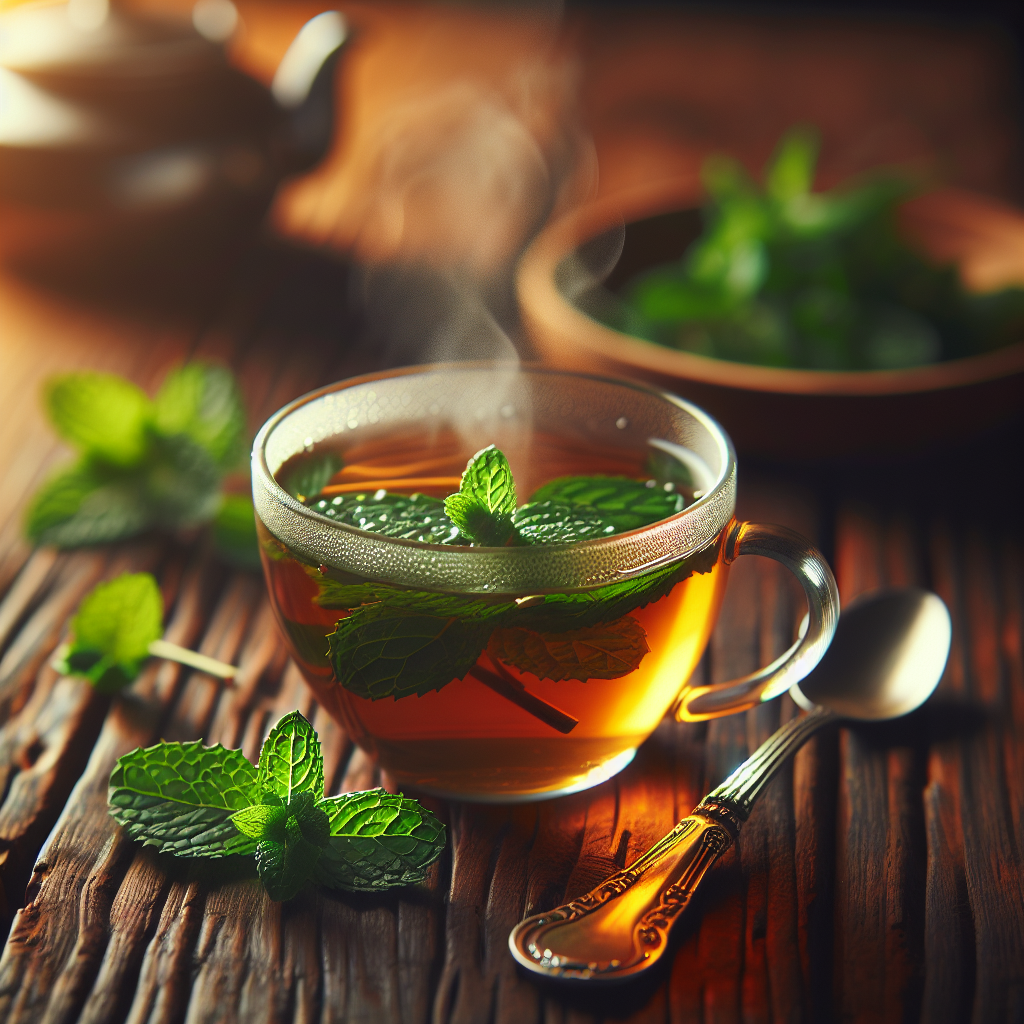 Nationalgericht Guinea: Thé à la Menthe Guinéen (Rezept)