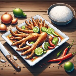 Nationalgericht Guyana: #Chicken Foot Souse# (Rezept)