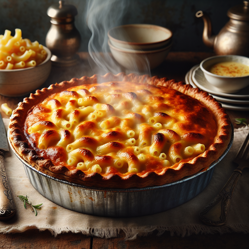 Nationalgericht Guyana: Macaroni Pie (Rezept)