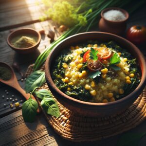 Nationalgericht Haiti: #Mais Moulu ak Zepina# (Rezept)