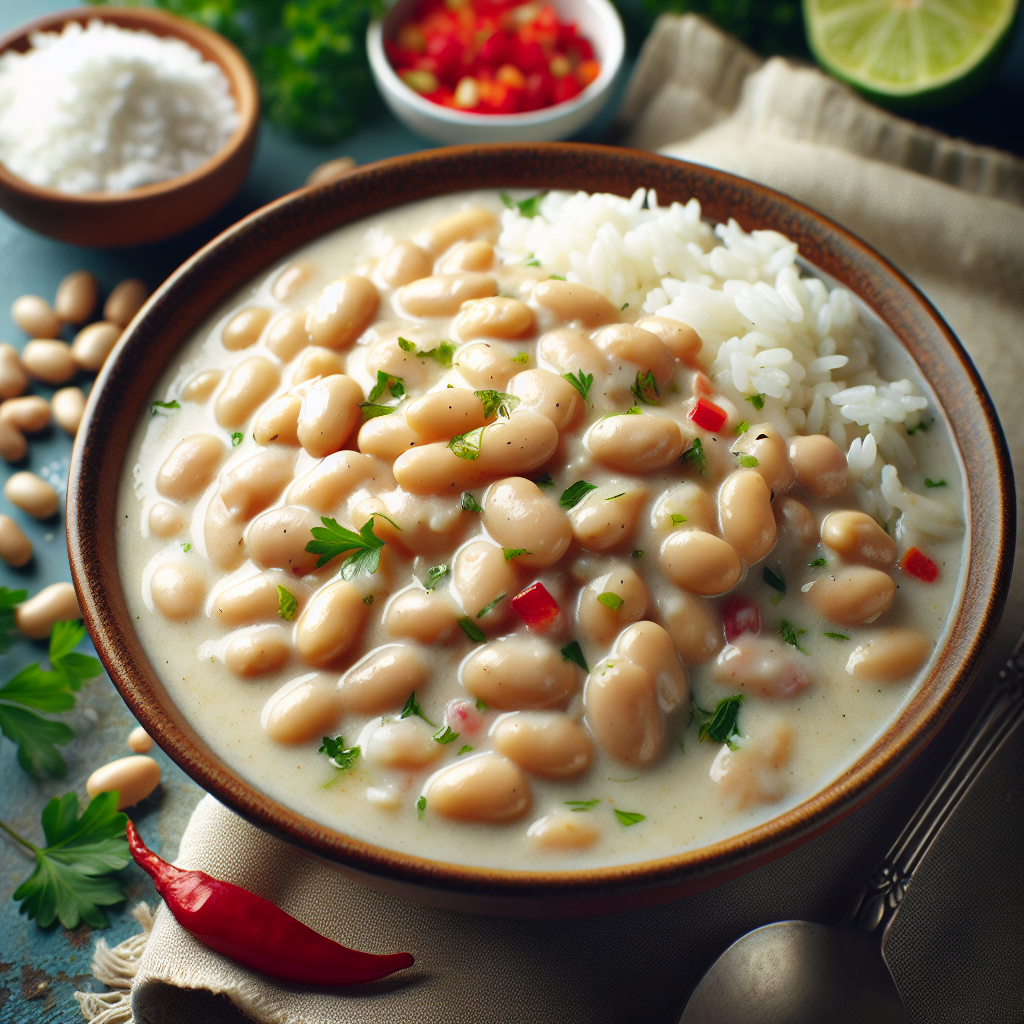 Nationalgericht Haiti: Sòs Pwa Blan (Rezept)