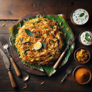 Nationalgericht Indien: #Kothu Parotta# (Rezept)