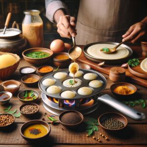 Nationalgericht Indien: #Kuzhi Paniyaram# (Rezept)