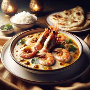 Nationalgericht Indien: #Prawn Malai Curry# (Rezept)