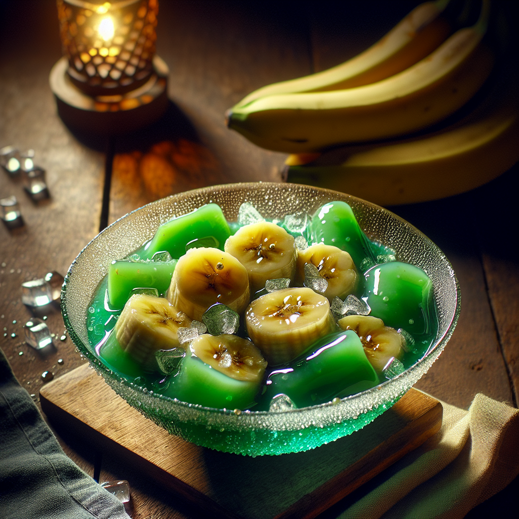 Nationalgericht Indonesien: Es Pisang Ijo (Rezept)