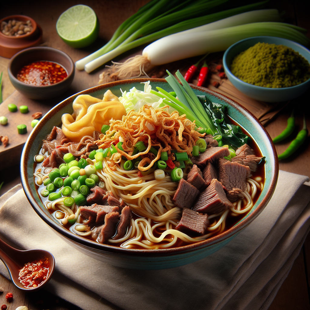 Nationalgericht Indonesien: Mie Kocok (Rezept)