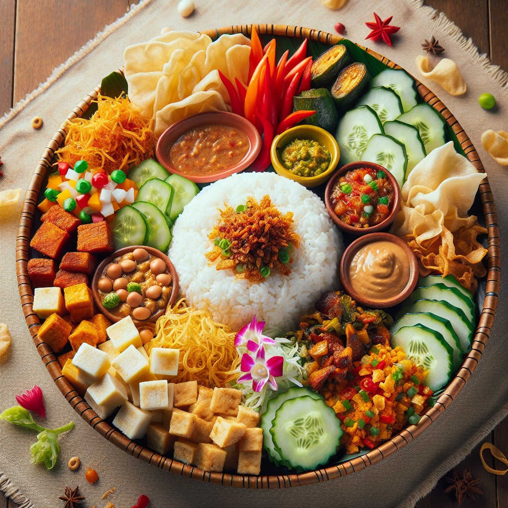 Nationalgericht Indonesien: Nasi Campur Bali (Rezept)