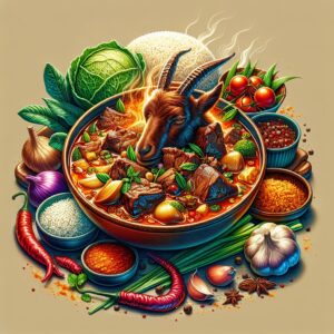 Nationalgericht Indonesien: #Tongseng Kambing# (Rezept)