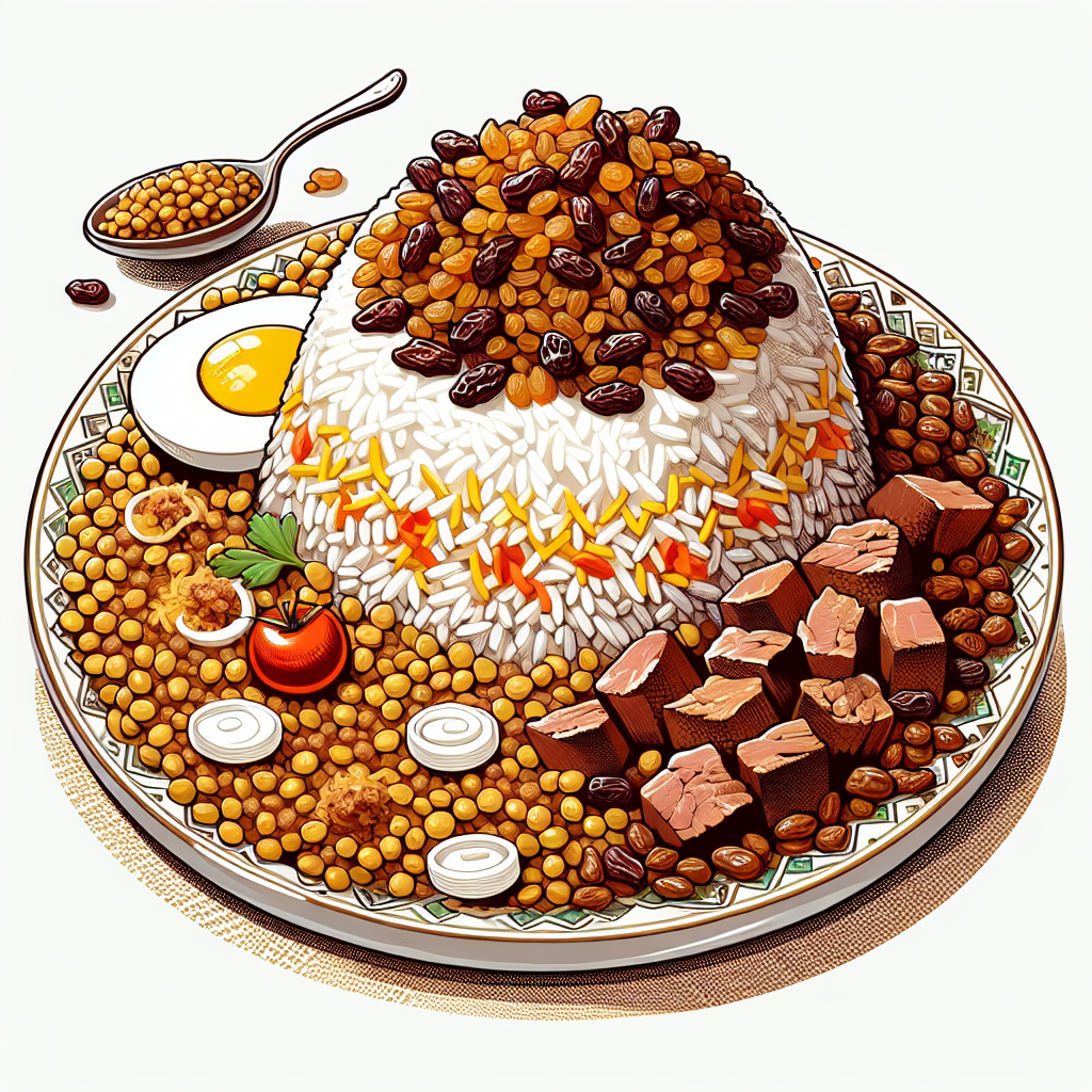 Nationalgericht Iran: Adas Polo (Rezept)