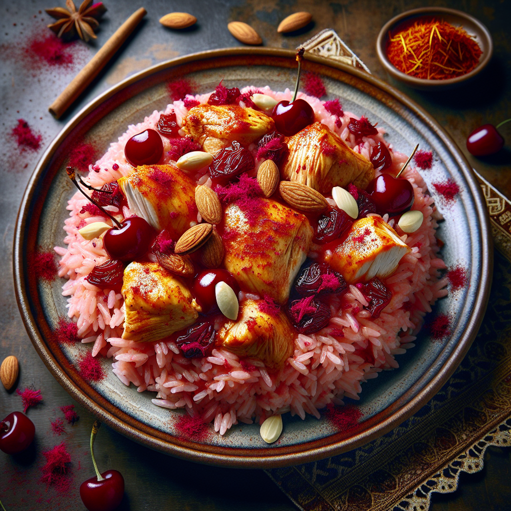 Nationalgericht Iran: Albaloo Polo (Rezept)