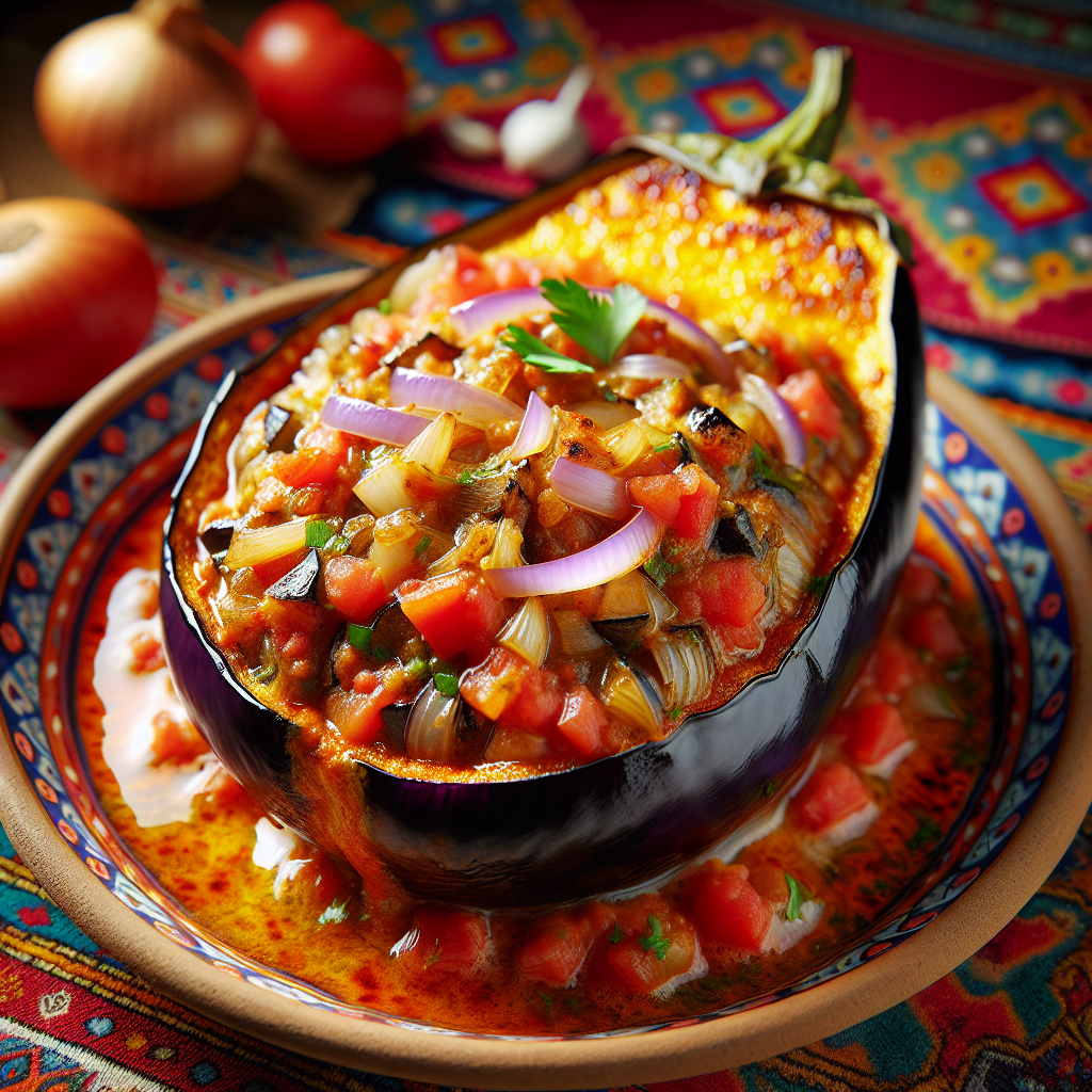 Nationalgericht Iran: Bademjan Shekam Por (Rezept)