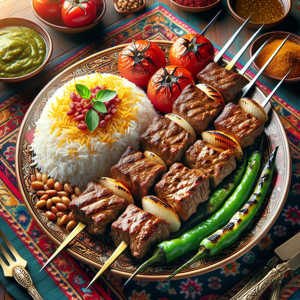 Nationalgericht Iran: Chelo Kabab (Rezept)