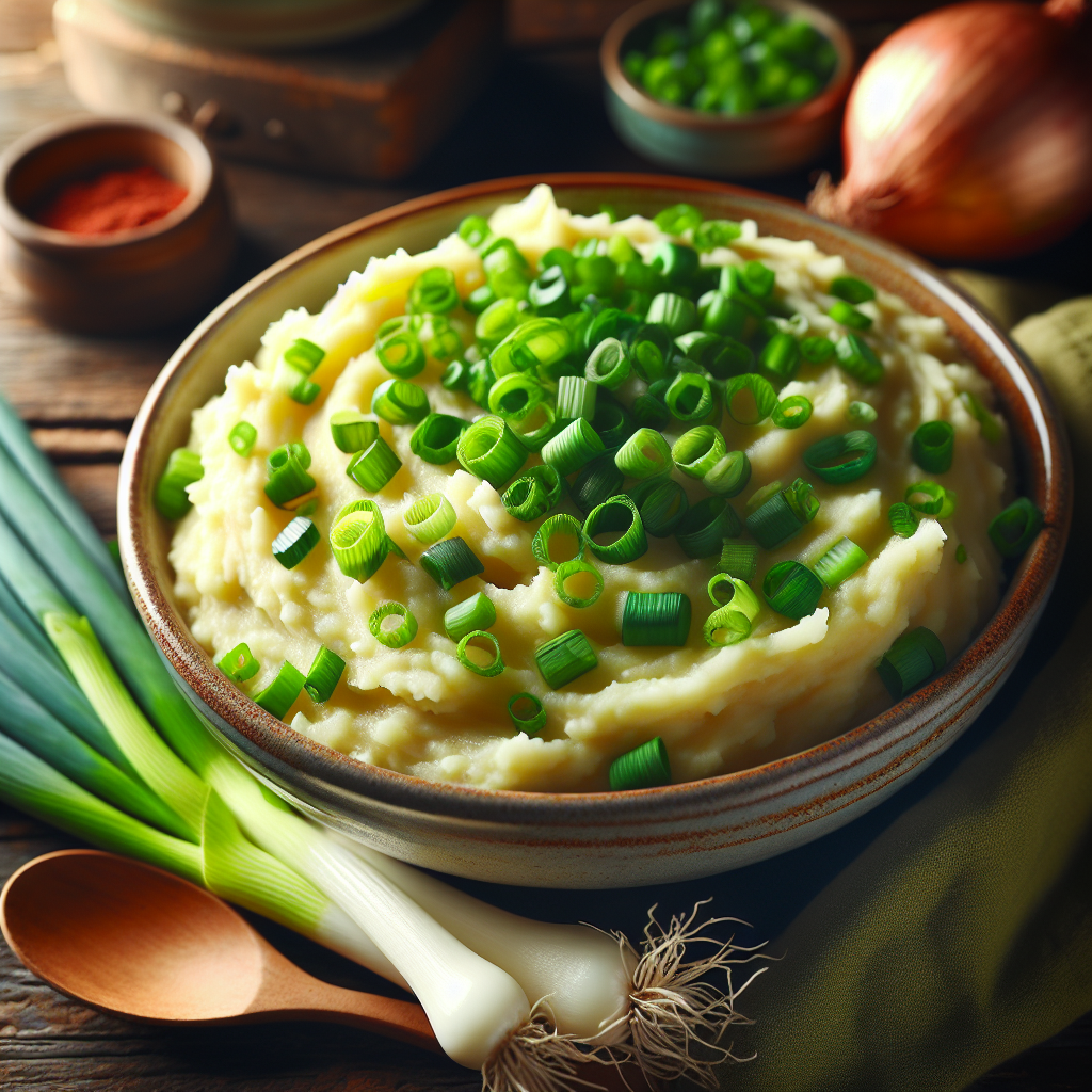 Nationalgericht Irland: Champ with Scallions (Rezept)