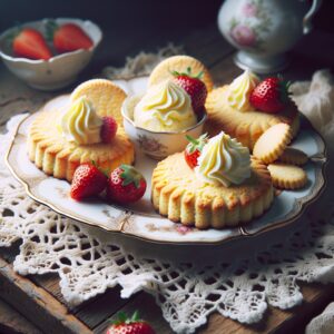 Nationalgericht Irland: #Clotted Cream Shortbread# (Rezept)