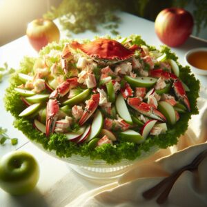 Nationalgericht Irland: #Crab and Apple Salad# (Rezept)