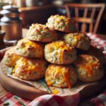 Nationalgericht Irland: #Irish Cheddar and Chive Scones# (Rezept)