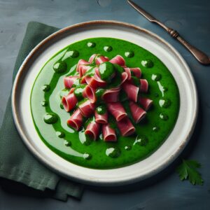 Nationalgericht Irland: #Parsley Sauce with Ham# (Rezept)